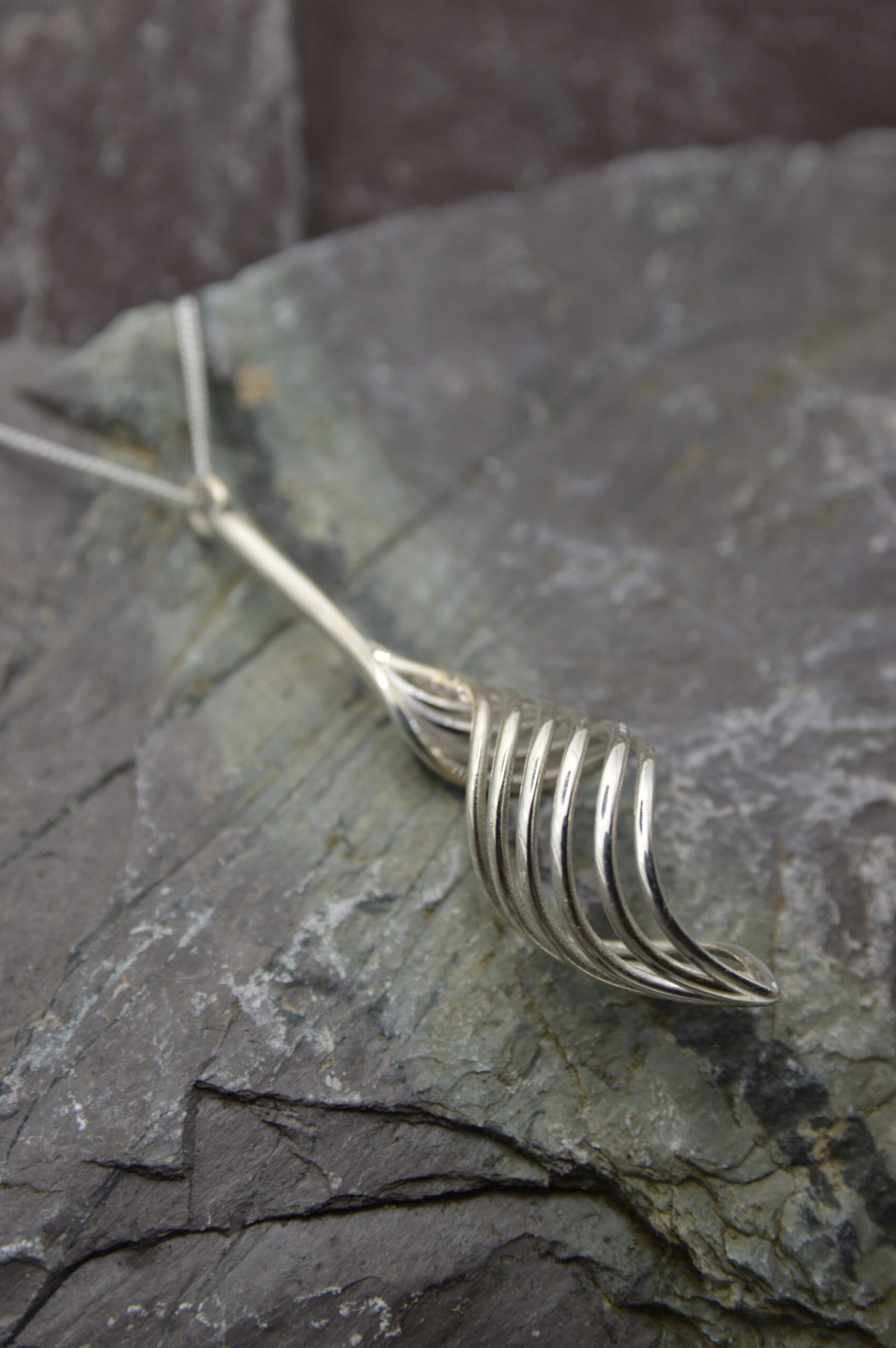 'Fall' Pendant & Chain - Made To Order - Image 2