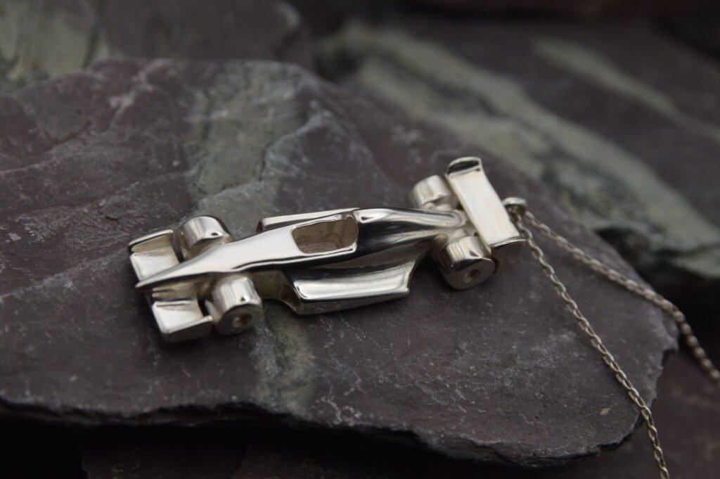 'Formula' F1 car pendant